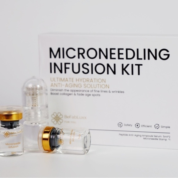 Micro Infusion Derma Kit with Peptide Hydrating Anti-Aging (2 Serums + 1 micro - Picture 10 of 15